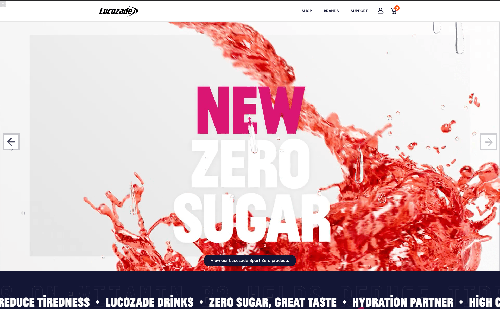 Lucozade Megabrand
